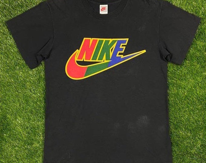 Vintage Nike T Shirt Tee Made in USA Size Xtra Large Air Jordan Nike Air Just Do It Rare 1990s 90s 80s Sportswear