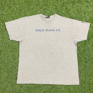 Vintage Ralph Lauren Polo Jeans T Shirt Tee Made USA Size Xtra Large XL RL American Apparel Fashion