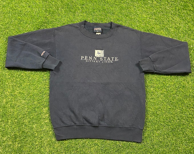 Vintage Penn State University Crewneck Sweatshirt Jansport Size Small S NCAA College Football Nittany Lions Pull Over 90s Oversized