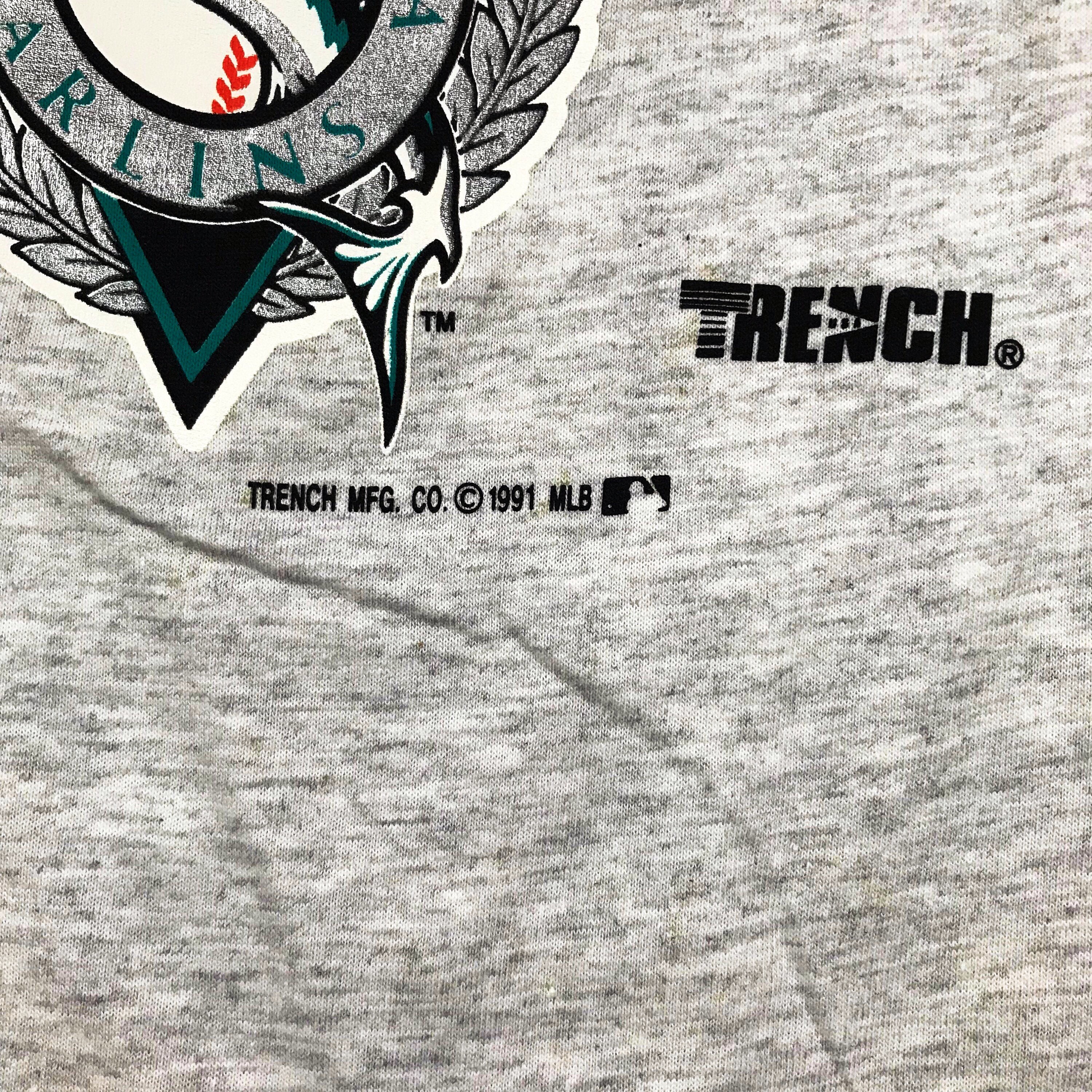 Vintage Florida Marlins T Shirt Deadstock 1991 Trench MLB 