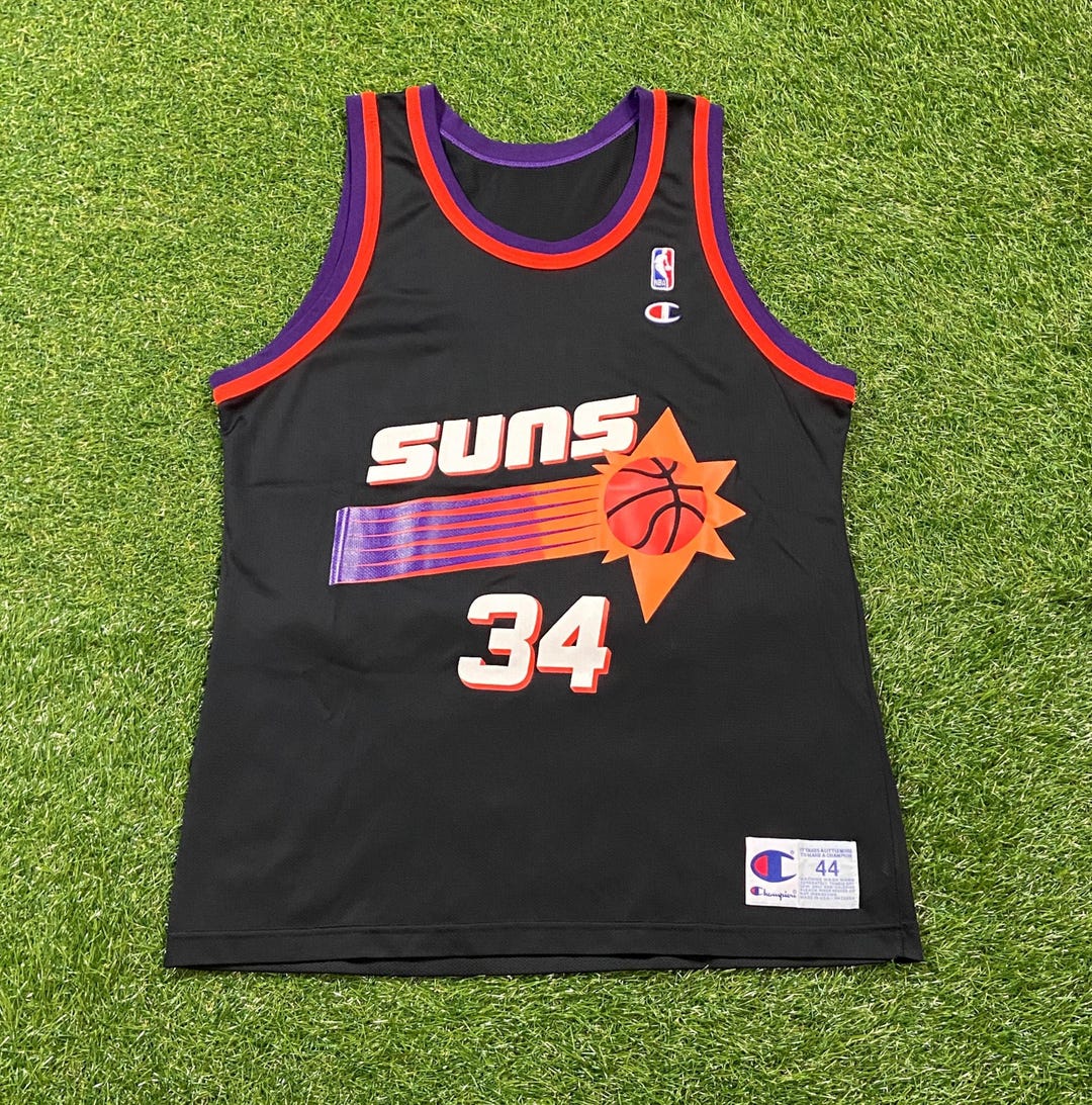 Vintage Phoenix Suns Charles Barkley #34 Jersey Champion Made USA