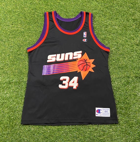 Vintage Phoenix Suns Charles Barkley #34 Jersey Champion Made USA