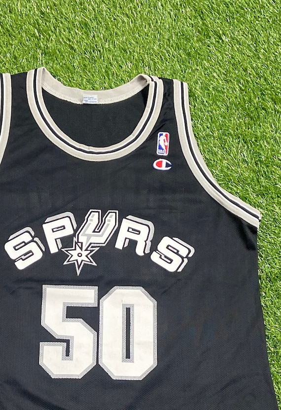 vintage 90s NBA Starter David Robinson San Antonio Spurs Basketball Shirt  Large