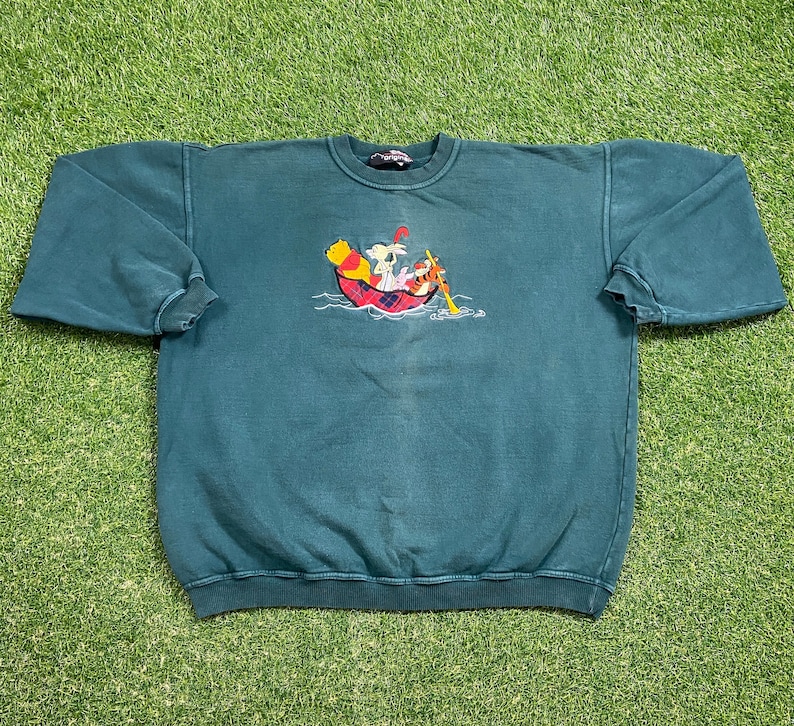 90'S HIGH COTTON plain blank sweatshirt, sweatshirt, made in USA, men's XL equivalent, vintage /eaa462860