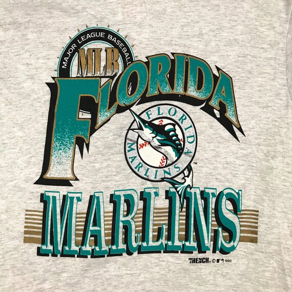 Vintage Florida Marlins T Shirt Deadstock Comfy 1992 Trench