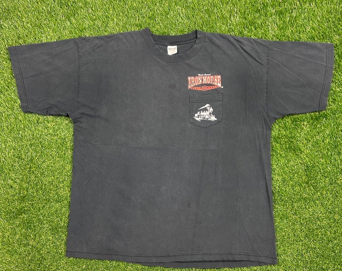 Vintage Iron Horse Saloon Bike Week 1999 T Shirt Tee Murina Made USA Size 3X Ormond Beach Florida Harley Davidson HOG
