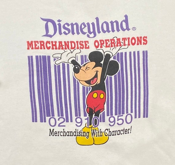 Vintage Disneyland Merchandise Operations Crewneck Sw… Gem