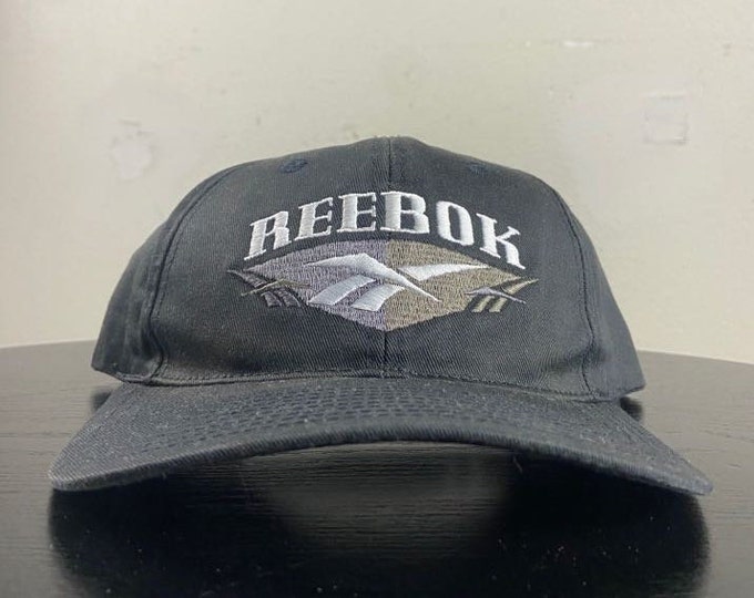 Vintage Reebok Snapback Hat OSFA Classic Sportswear Athletic Wear Classic 1990s 90s