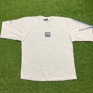 Vintage Quiksilver Langarm Shirt Made USA Größe L Surf Skate Snowboard Extremsport 1990er Jahre 90er Jahre Original