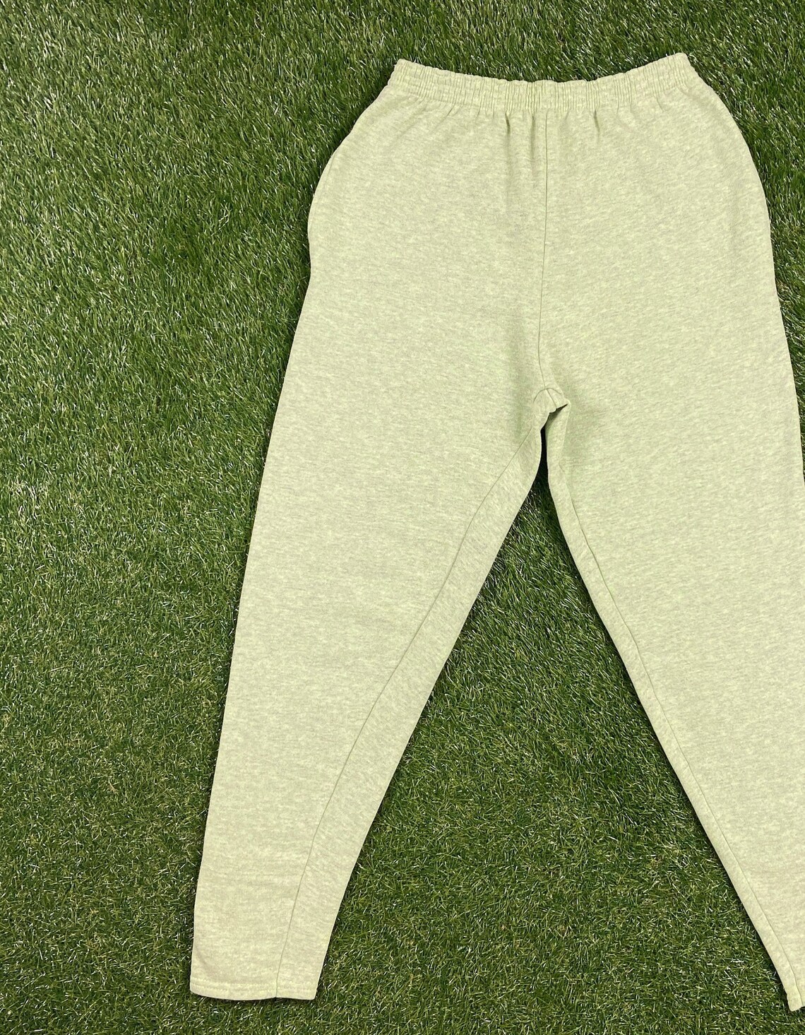 lime green brandy melville sweatpants