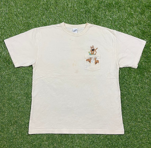 Vintage Scooby Doo T Shirt Tee Warner Bros Studio Store Size Large