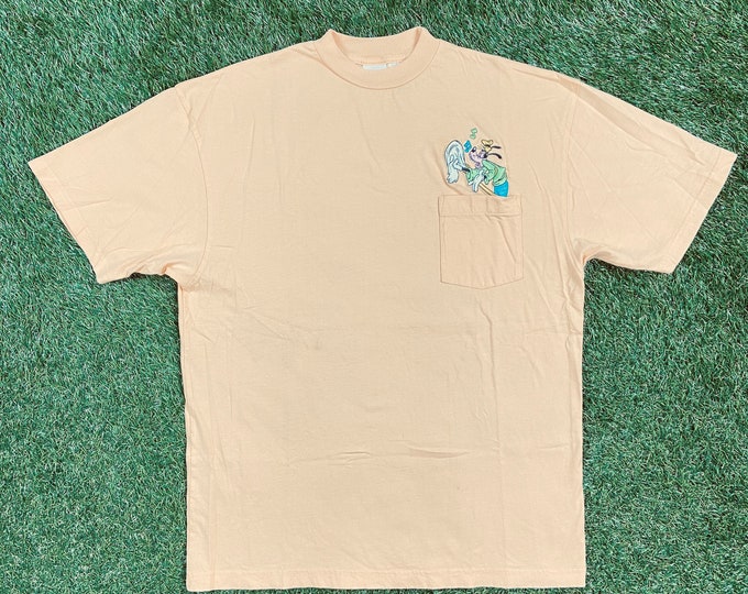 Vintage Goofy Pocket T Shirt Tee The Disney Store Size Xtra Large XL Walt Disney World WDW Disneyland Magic Kingdom Mickey Mouse