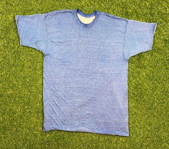 70S 80s Retro Vintage Champion Reversible Short Sleeve T