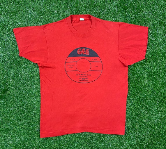 Vintage Gee Record T Shirt the Teenagers Featuring Frankie Lymon