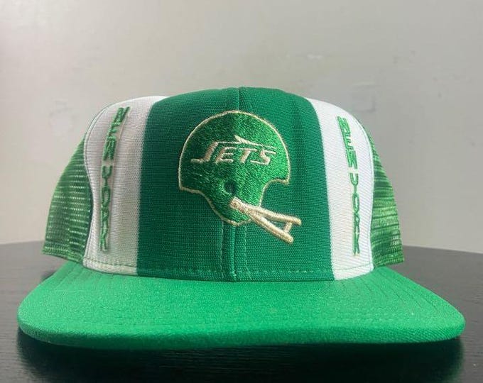 Vintage New York Jets Snapback Hat Made Usa Size Large L NFL Football AFC NYC 1990s 90s
