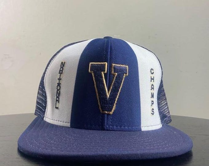 Vintage University of Virginia Snapback Hat Made USA Size Large L Cavaliers UVA NCAA College Football 1990s 90s