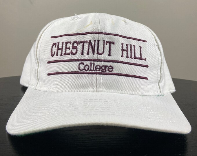 Vintage Chestnut Hill College Snapback Hat Cap The Game OSFA Philadelphia Pennsylvania