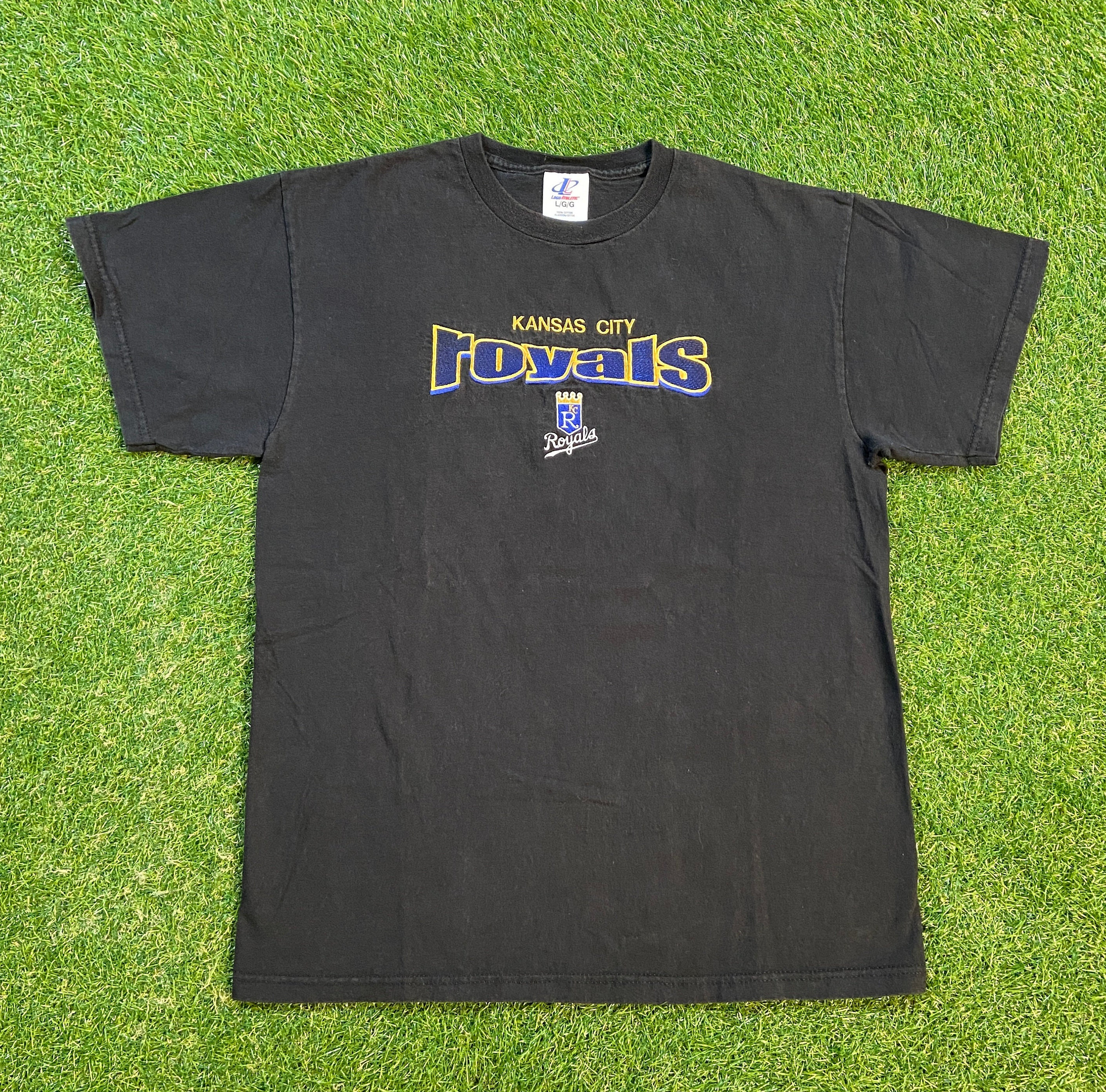 80s Vintage Kansas City Royals KC Baseball Mlb T-shirt LARGE