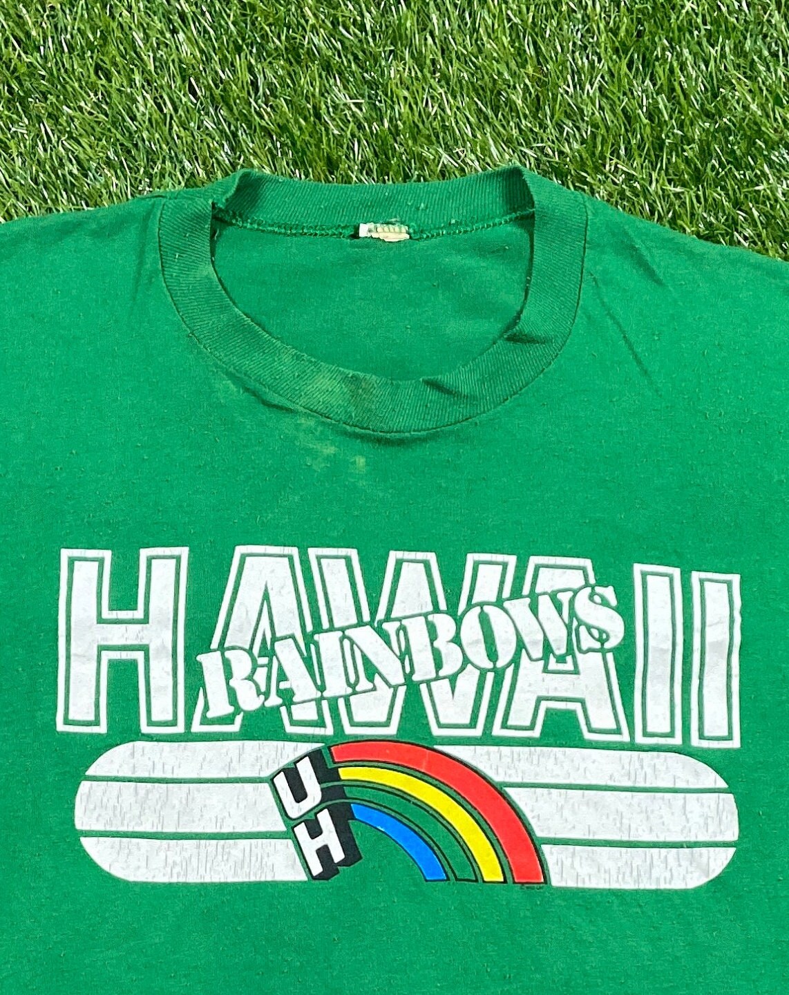 Kleding Gender-neutrale kleding volwassenen Hoodies & Sweatshirts Sweatshirts Jaren 90 Sweatshirt Sz 2XL van de Universiteit van Hawaï 
