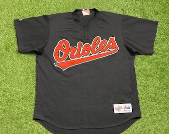 Vintage Baltimore Orioles Jersey Majestic Made USA Size Xtra Large XL MLB Baseball Classic Maryland Camden Yards 1990s 90s