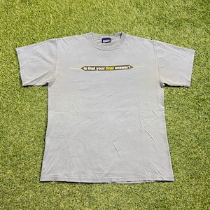 Vintage Who Wants to Be A Millionaire T Shirt Tee Size Medium M Classic Game Show Money Gambling Prize 1990s 90s