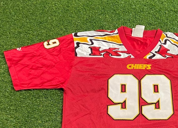 Vintage Kansas City Chiefs #99 Jersey Puma Size Xtra Large XL NFL