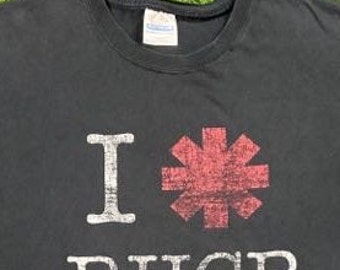ヴィンテージ I Love RHCP レッド・ホット・チリ・ペッパーズ Tシャツ