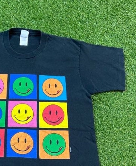 ヴィンテージ スマイリーフェイス Tシャツ ティー フルーツオブザ 