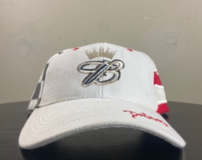 Vintage Dale Earnhardt Jr Strap Back Hat OSFA NASCAR Racing Daytona 500 1990s 90s