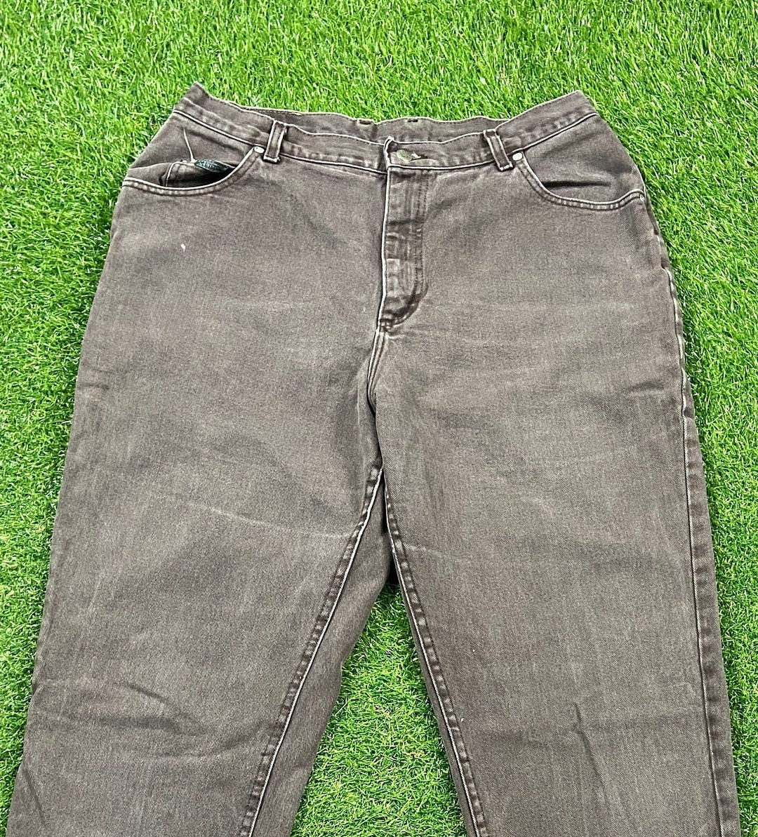 Vintage Lee Jeans Size 36 X 32 1980s 80s American USA Classic Fit