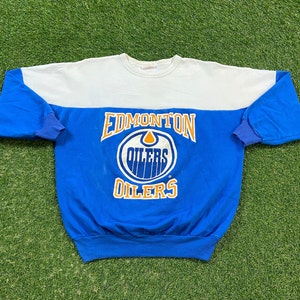 NHL trench Edmonton Oilers Spell-out T-shirt 1988 X-large 