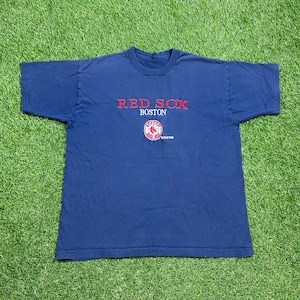 Vintage Boston Red Sox T-Shirt T-Shirt Größe L New England MLB Baseball American League Fenway Park Stadium 1990er Jahre 90er Jahre