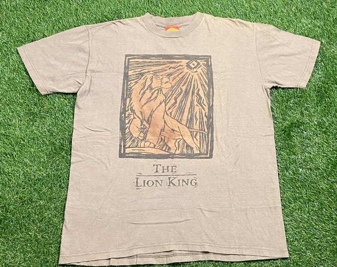 Vintage The Lion King T Shirt Tee Size Medium M Walt Disney World Mickey Mouse Magic Kingdom Hakuna Matata 1990s 90s New With Tags Deadstock