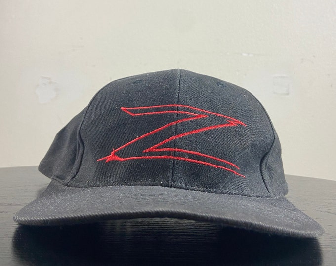 Vintage The Mask of Zorro Snapback Hat OSFA Antonio Banderas 1998 Fantasy Action Film Classic Movie 1990s 90s
