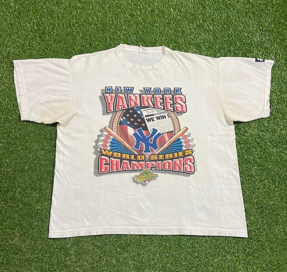 Vintage New York Yankees 1996 World Series Champions T Shirt Tee