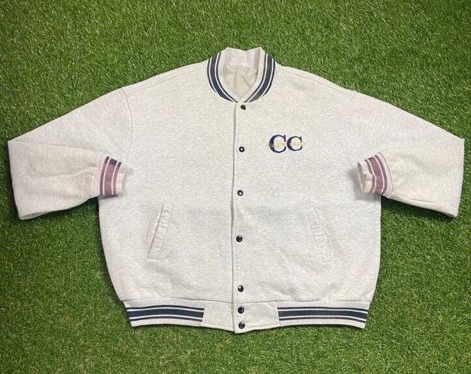 Vintage Cape Cod Button Down Sweatshirt Size Xtra Large XL Massachusetts New England 1990s 90s Oversized
