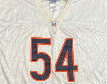 2000s〜 ヴィンテージ Reebok NFL シカゴ・ベアーズ BEARS #54 URLACHER フットボールゲームTシャツ 4XL ネイビー ユニフォーム USA 古着 NFL CHICAGO BEARS AMERICAN FOOTBALL SHIRT REEBOK SIZE L #54
