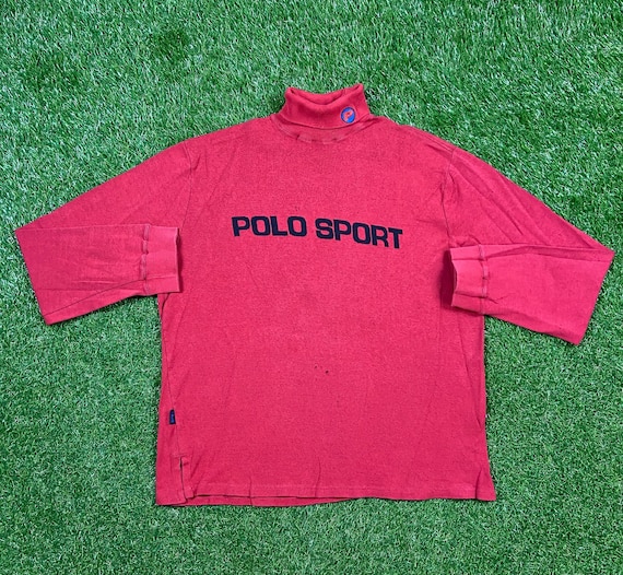 Vintage Polo Sport Ralph Lauren Turtleneck Longsleeve shirt Long