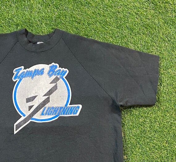 Vintage Tampa Bay Lightning Crewneck Sweatshirt Size … Gem
