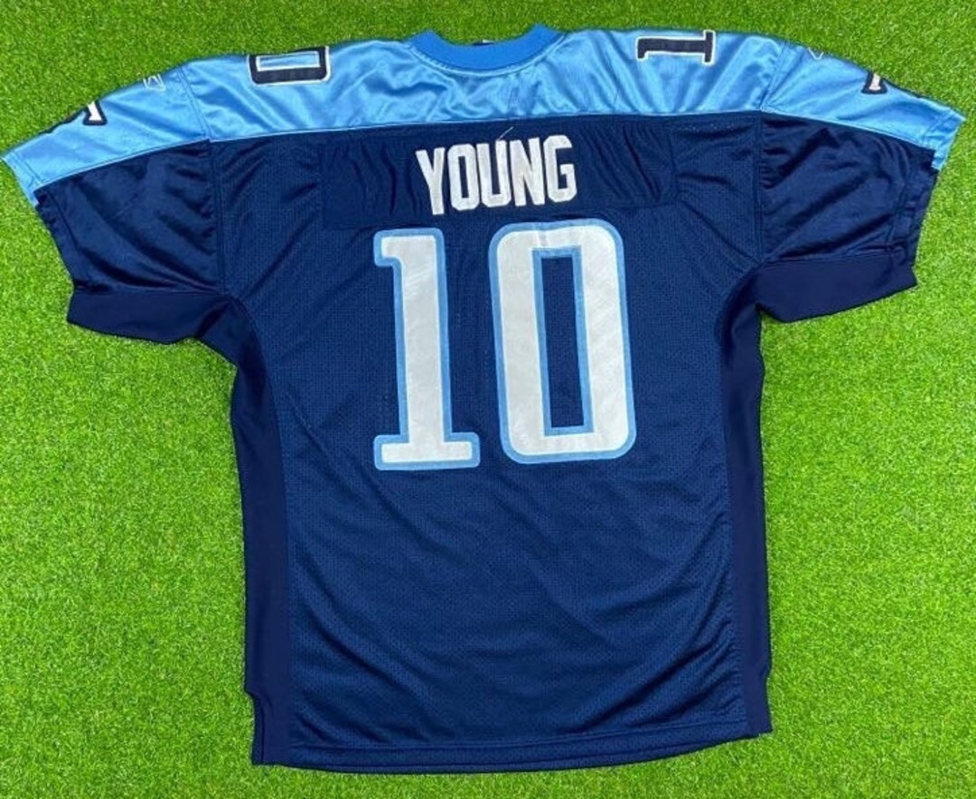 Vintage Tennessee Titans Vince Young 10 Jersey Reebok Size XXL 2XL