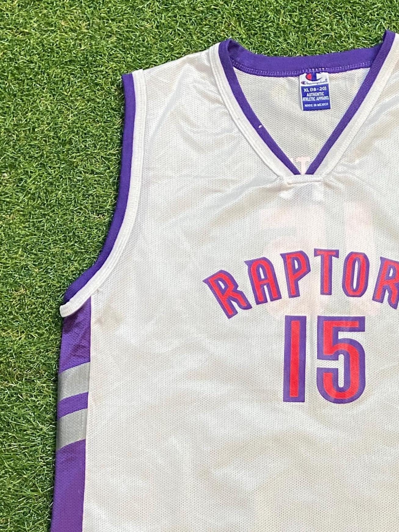 Vintage Toronto Raptors Vince Carter #15 Jersey Champion Size