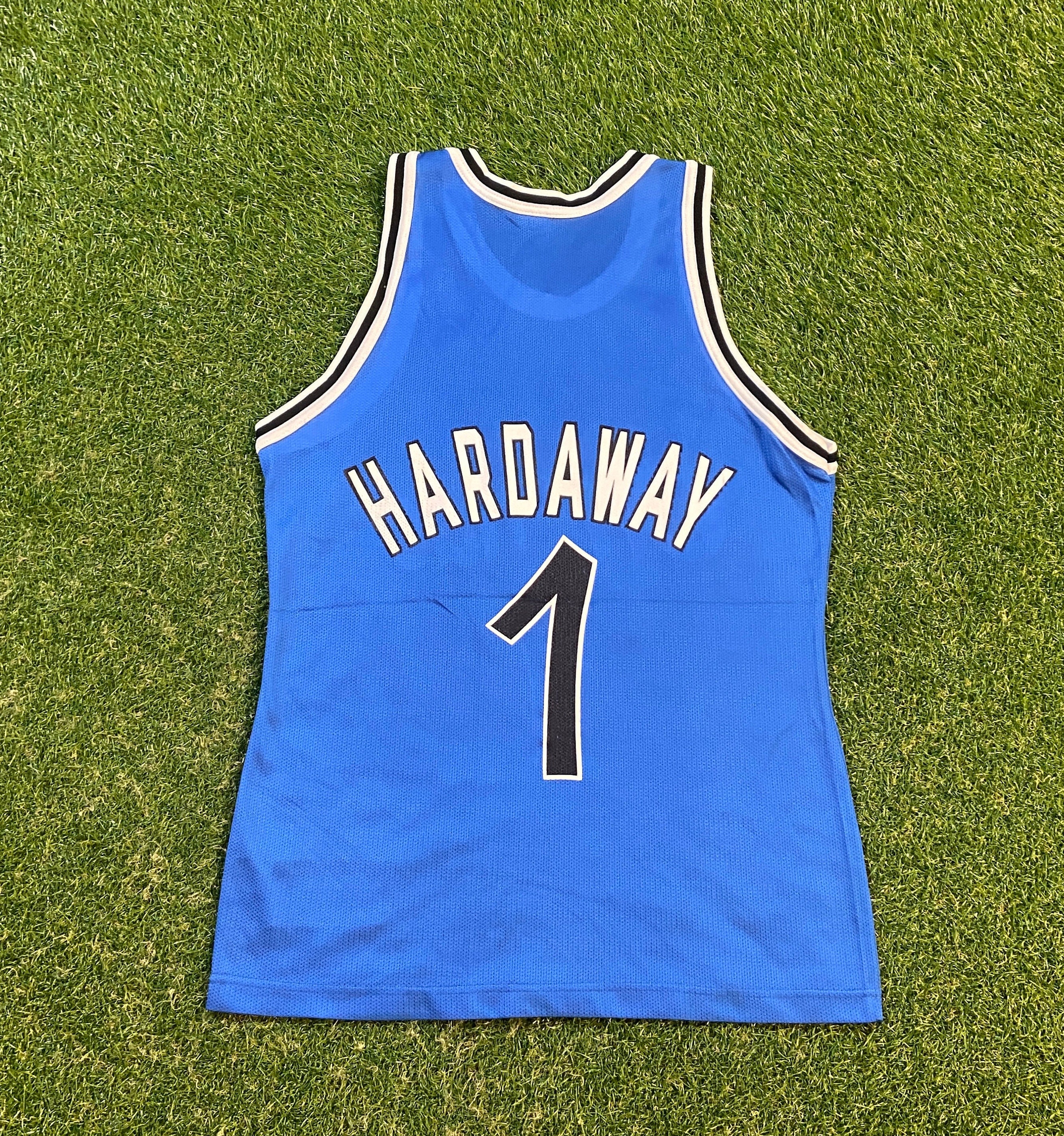 Vintage Penny Hardaway #1 Orlando Magic NBA Authentic Champion Jersey  Pinstripe by Haynes Shop
