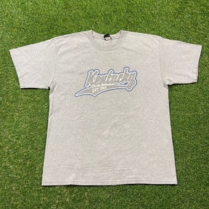 Vintage University of Kentucky Wildcats T Shirt Starter Size Xtra Large XL NCAA College Basketball Lexington Go Big Blue College UK Classic
