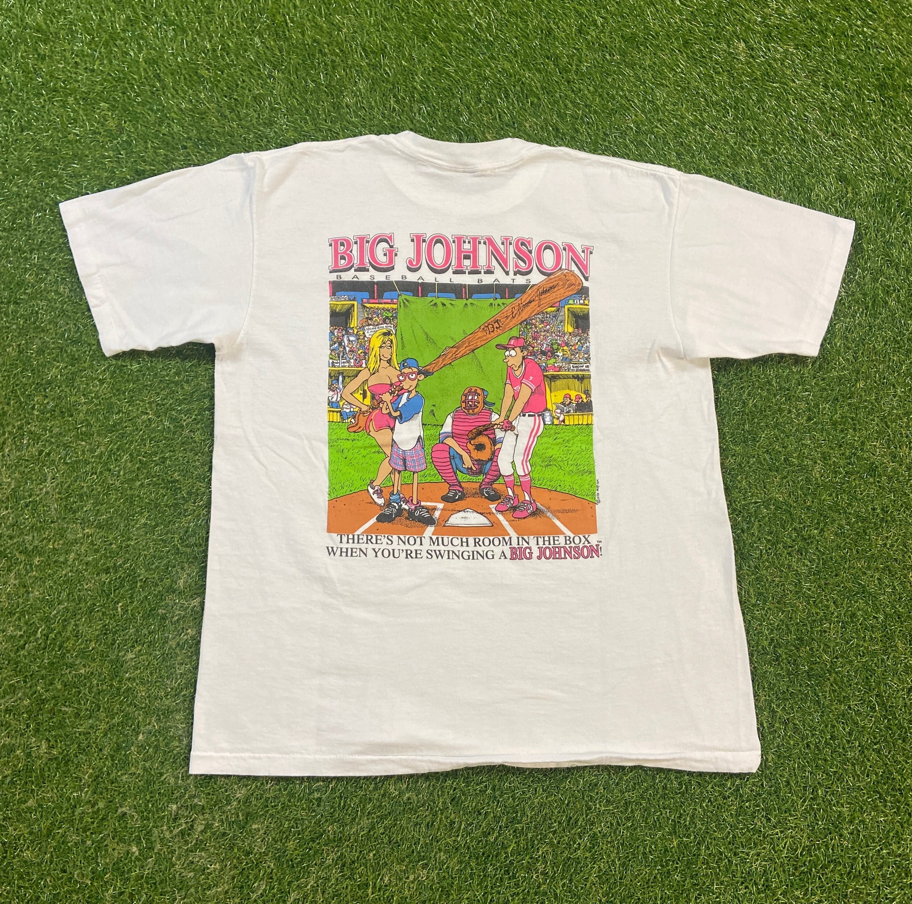 Vintage Big Johnson T Shirt Tee Made USA Size Large L - Etsy