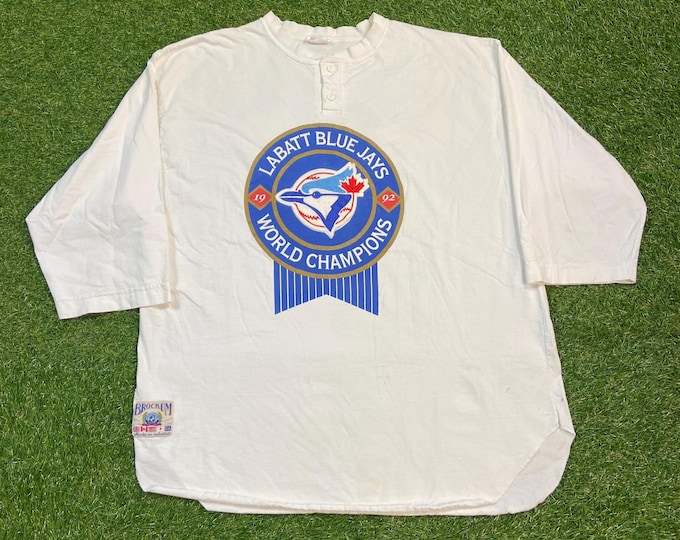 Vintage Toronto Blue Jays T Shirt Tee Size Xtra Large XL MLB Baseball Canada Six Drake 1990s 90s