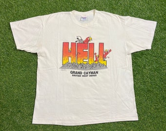 Vintage I've Been to Hell and Back T Shirt Tee Magic Tee Size Xtra