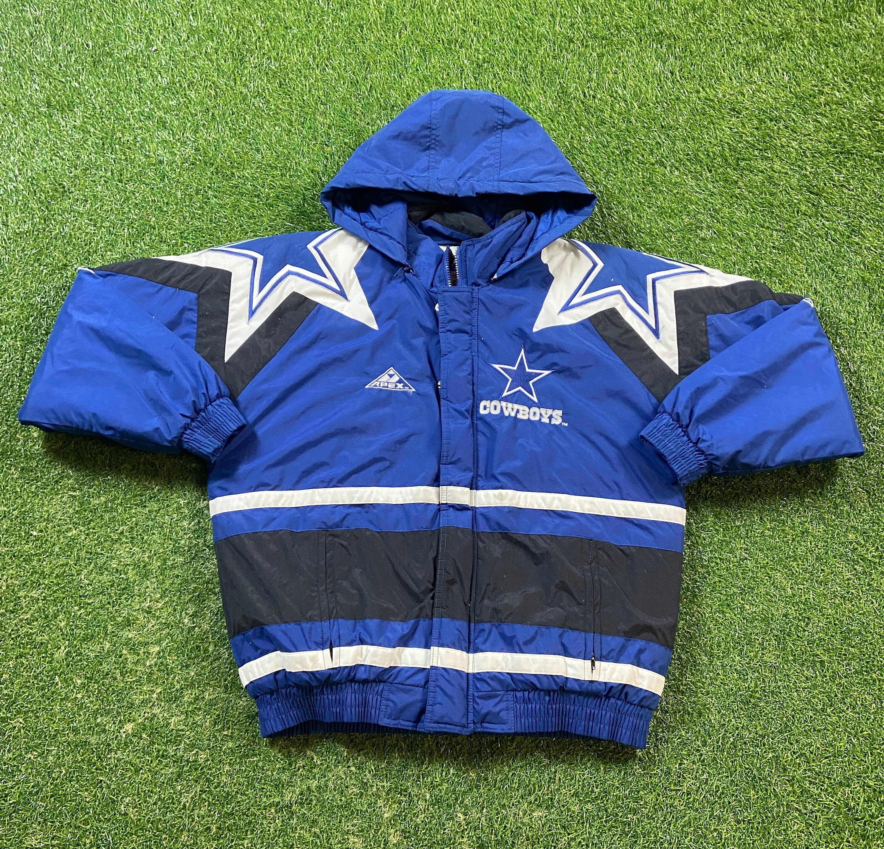 Vintage Dallas Cowboys Jacket Apex One Size Medium M NFL - Etsy 日本