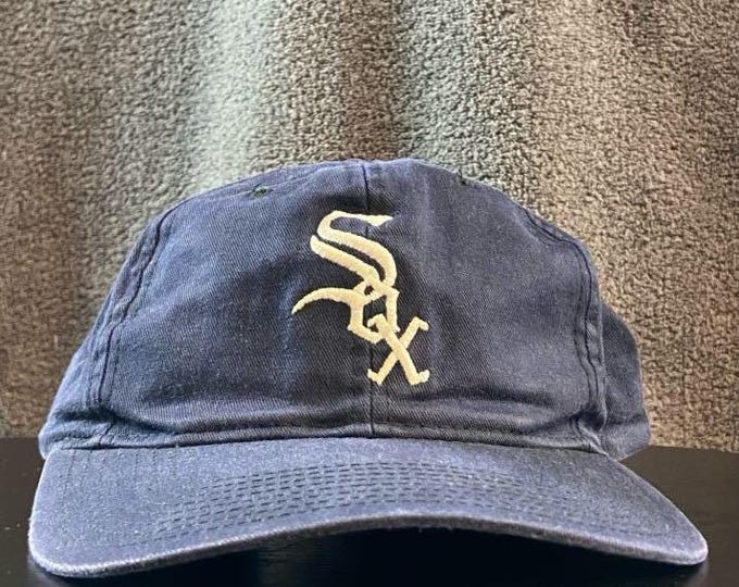 Vintage Chicago White Sox Snapback Hat OSFA Illinois MLB Baseball 1990s 90s