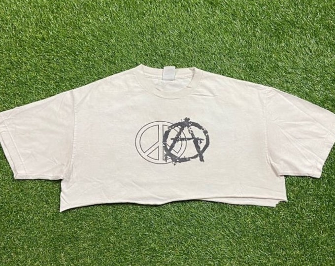 Vintage Converse Crop Top T Shirt Made USA Size Medium M Chuck Taylor All Star Classic Sneakers Tyler the Creator Basketball 1990s 90s