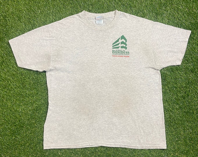Vintage University of Miami Hurricanes T Shirt Tee Size Xtra Large XL 305 The U Miami Style Florida NCAA College Football 1990s 90s
